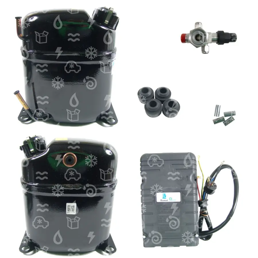 kompresor Tecumseh CAJ4461Y, HBP - R134a, 220 - 240V, 50 Hz, 1 fáz